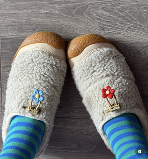 科恩小羊蹄花朵鞋花鞋带扣keen春天小花勃肯鞋装饰爱心少女鞋挂件