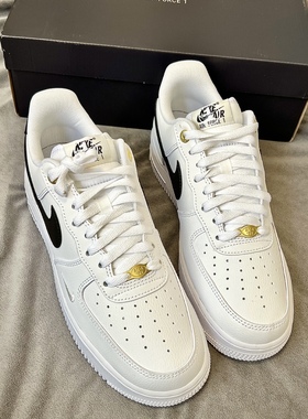 适配Nike Air Force 1 Low 40周年黑白色非原装空军一号AF1鞋带