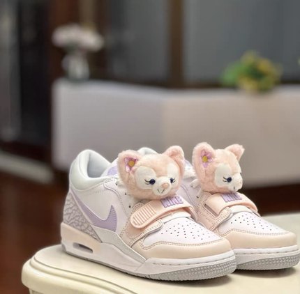 哈哈哈鞋配星黛露玲娜贝儿达菲熊玩偶装饰品粉紫AJ312配饰DIY配件