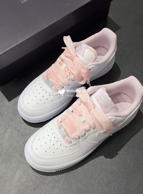 粉色系列～适配空军一号af1'07匡威1970s圣诞系列丝绒鞋带1.6cm宽