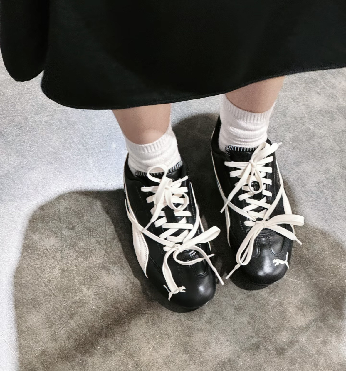 适配rose联名puma speedcat复古运动赛车鞋德训鞋白色组合鞋带diy