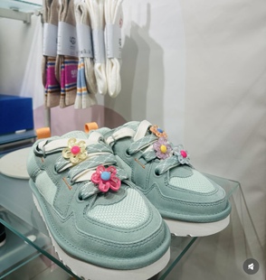 适用于ugg梅尔鞋镂空不规则小花朵鞋带扣德训鞋装饰DIY多巴胺配饰