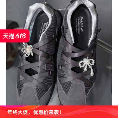 韩国高级感装饰鞋配饰鞋花蝴蝶结挂件串珠鞋扣rockfish同款 现货