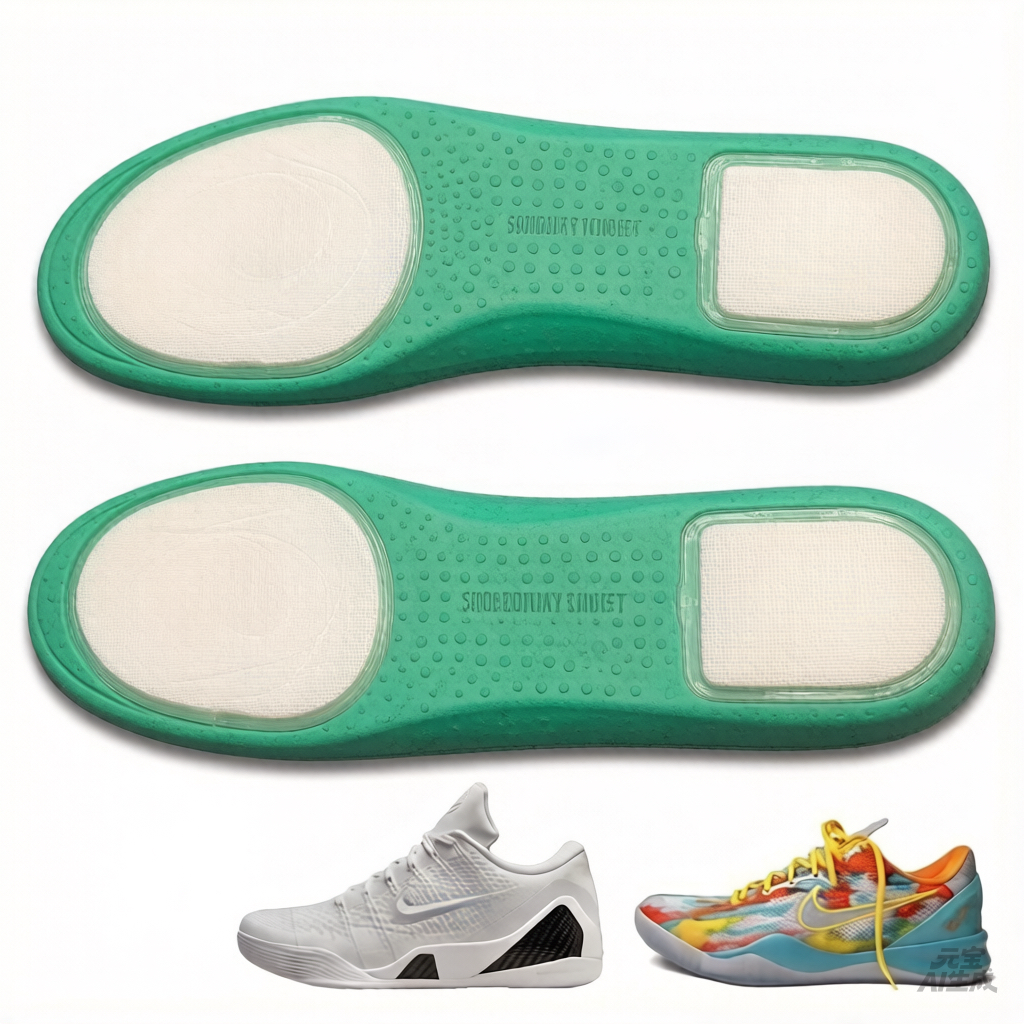 适配Kobe8科比9前后全掌Zoom气垫超临界zion3缓震抽拉篮球鞋鞋垫