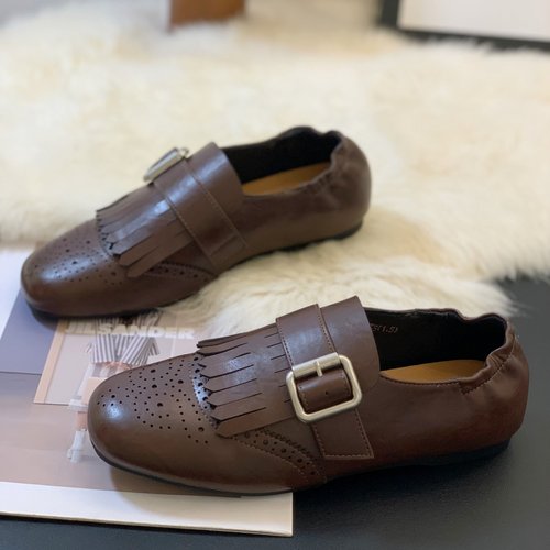 休闲风平底舒适流苏时尚牛津鞋女