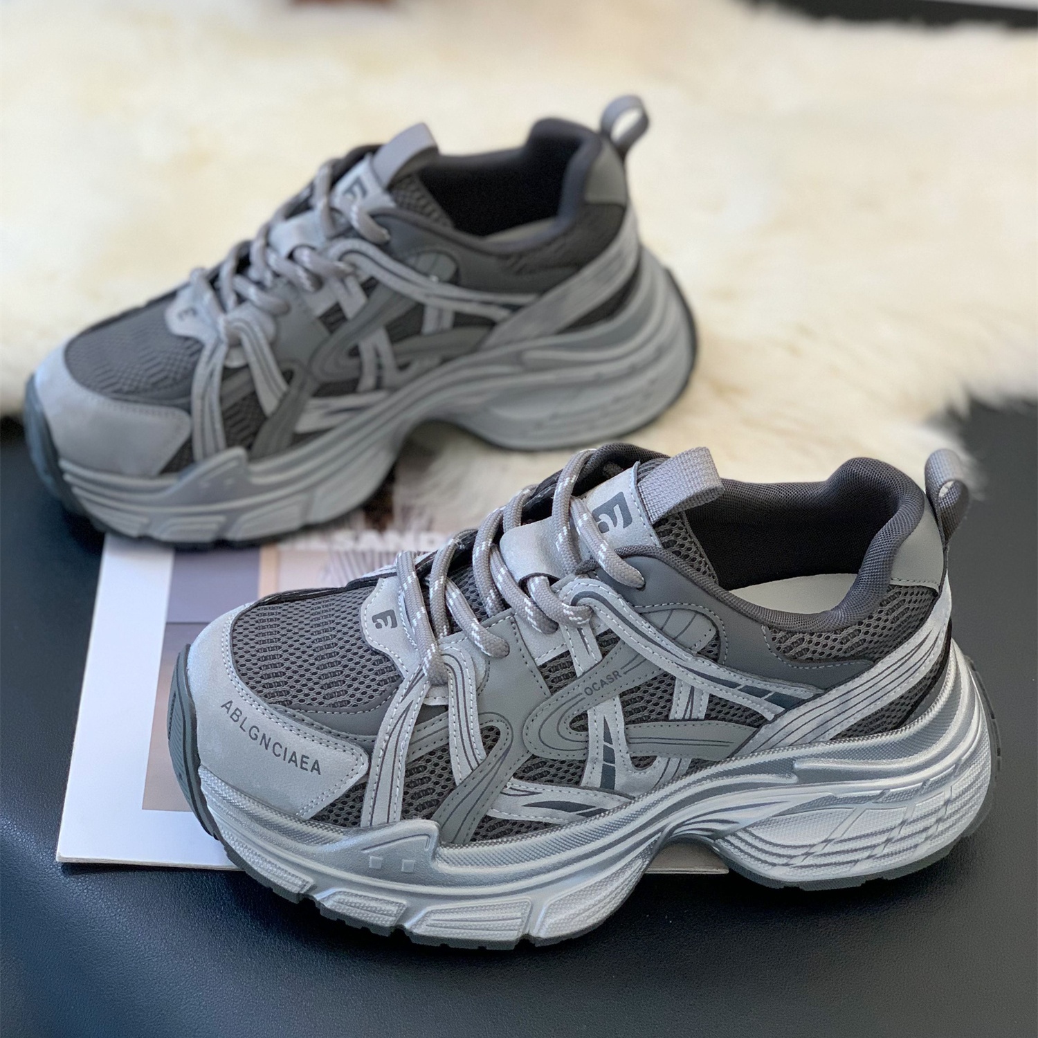 小众显瘦学生百搭时髦港风老爹鞋