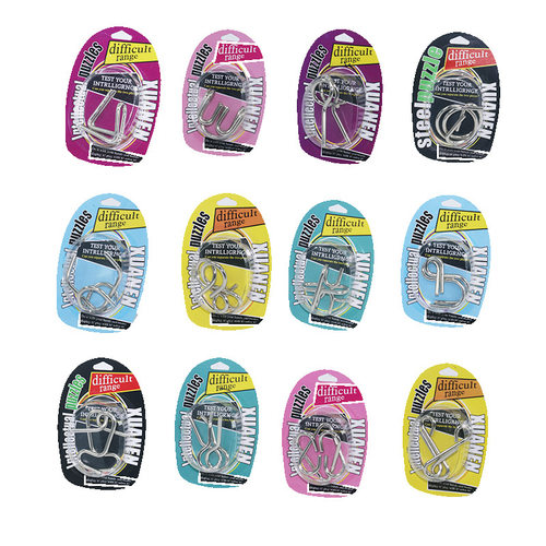 九连环孔明锁解环外贸单个解扣环跨境PUZZLES亚马逊货源减压