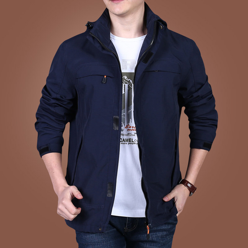 冲锋衣中年男士外套休闲夹克上衣外衣茄克青年男装2024新款春季,男装,夹克,淘宝优惠券,粉丝福利购,淘宝优惠卷