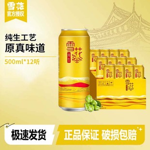 【支持送货上门】雪花啤酒纯生概念系列500ml*12罐匠心营造