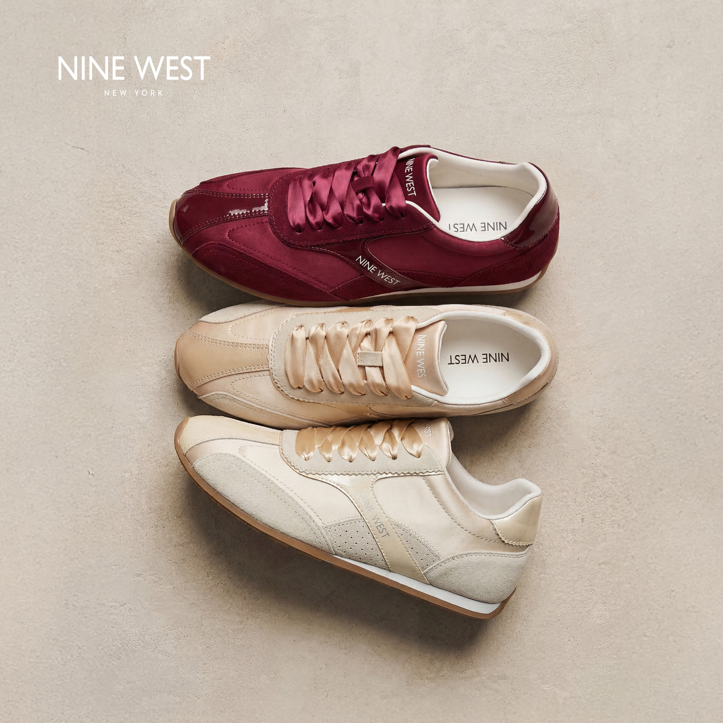 Nine West/玖熙内增高运动芭蕾舞鞋女复古玛丽珍德训鞋薄底休闲鞋