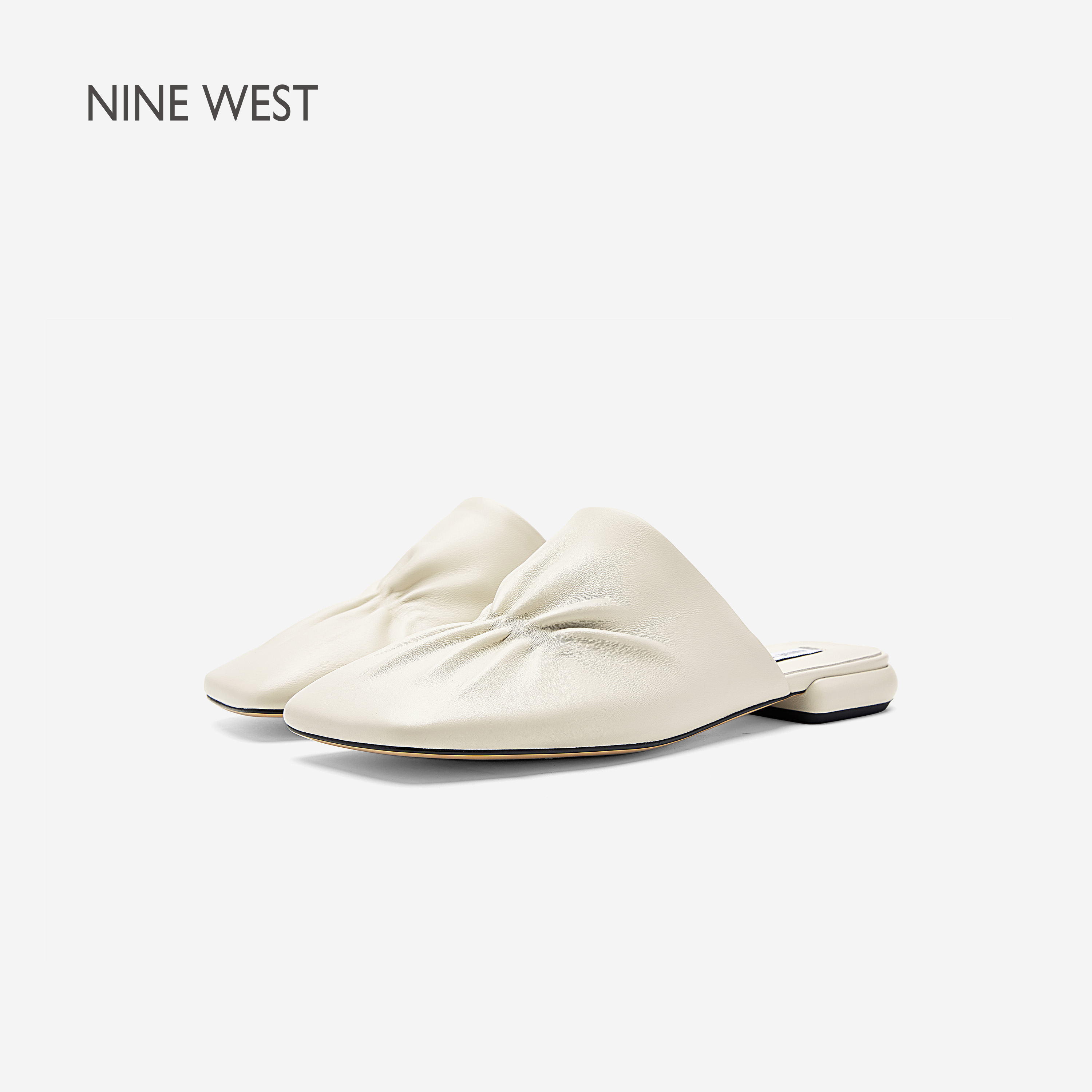 NineWest/玖熙穆勒鞋外穿女夏