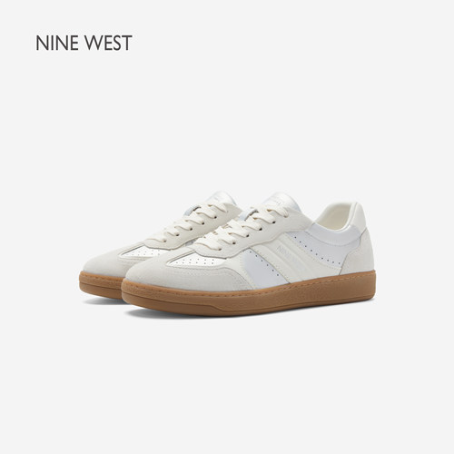 NineWest/玖熙舒适平底德训鞋