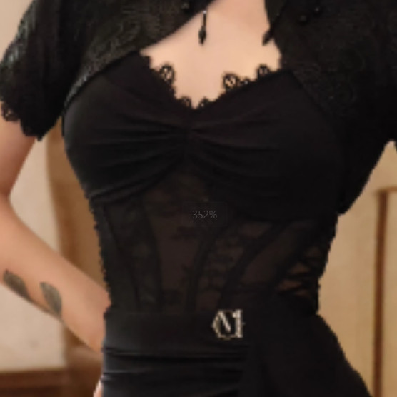 新中式坎肩拉丁舞比赛服