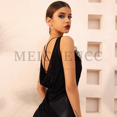 美辰重工高级练功服拉丁舞连衣裙