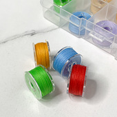 极细0.2蜡线30米尼龙线耐磨小米珠专用穿珠线串珠diy手工无弹力线