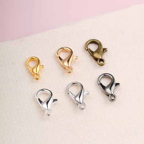 手工材料金属接头合金 龙虾扣diy饰品配件手链项链扣子接头连接扣
