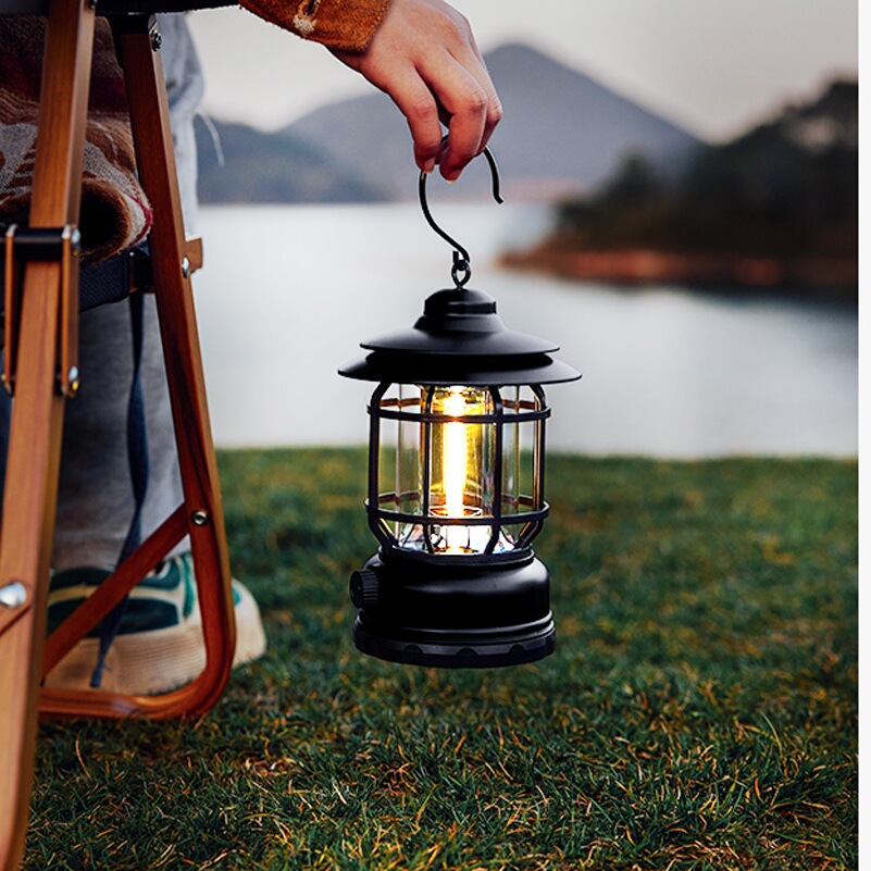 户外露营灯太阳能充电照明野营帐篷灯超亮长续航应急挂式氛围庭院