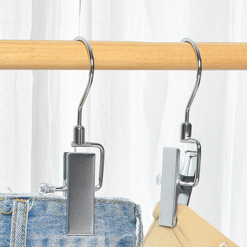 可旋转挂钩夹子窗帘布金属