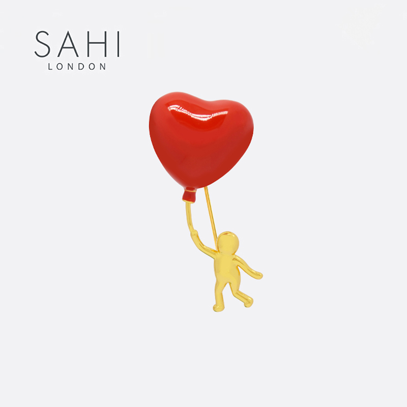 新款胸针SAHI心形胸针可爱