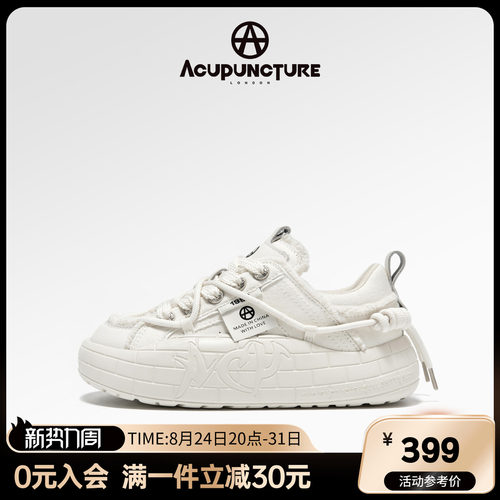 ACUPUNCTURE/爱克佩特圈A时尚面包鞋个性原创休闲鞋女厚底情侣款
