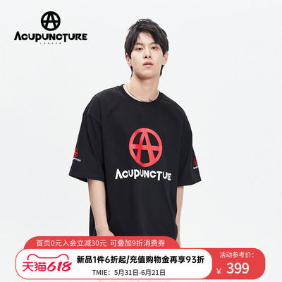 中袖时尚时尚A标短袖T恤100%棉
