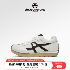 ACUPUNCTURE/爱克佩特圈a时尚阿甘鞋女2026春新款运动休闲鞋厚底