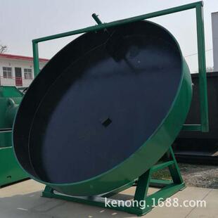 狗末粮室猫粮旋转盘造粒 876实验矿粉水泥粉造粒圆机