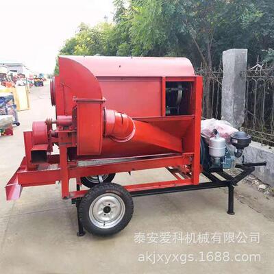 稻小麦脱机粒机柴电两青用稞打粒机新型油菜籽打粒水125型非洲打
