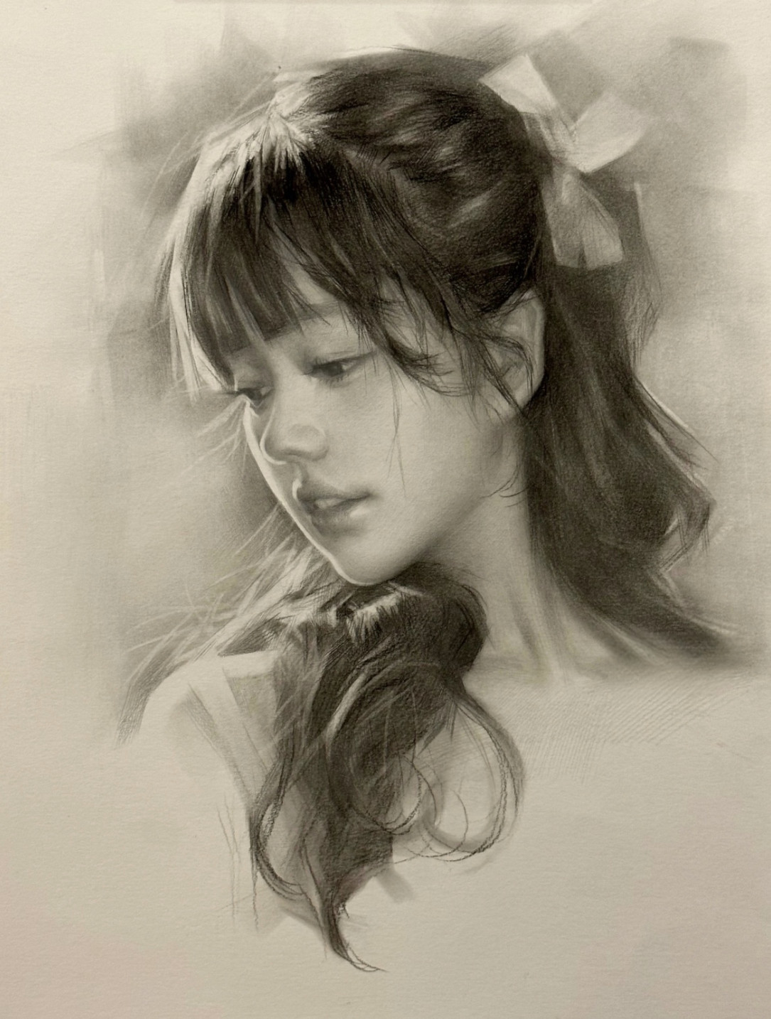 真人照片转手绘手绘素描画类定制头像代画彩铅画肖像画人物电子版