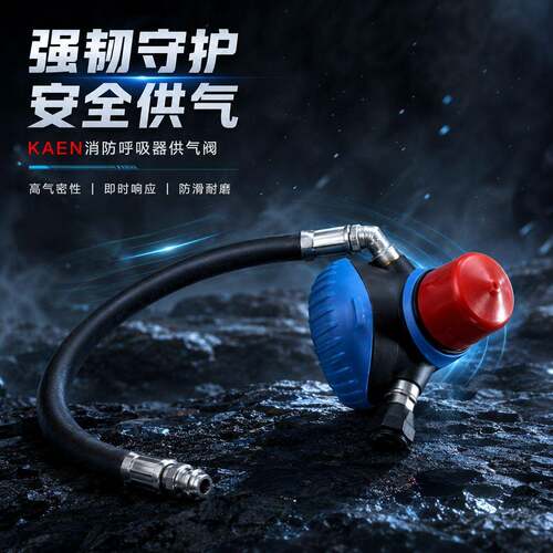 空气呼吸器供气阀配全面罩调节阀德式法式应急救援用