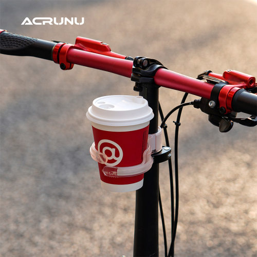 ACRUNU自行车奶茶杯架单车快拆水壶支架适配小布折叠车咖啡杯托架