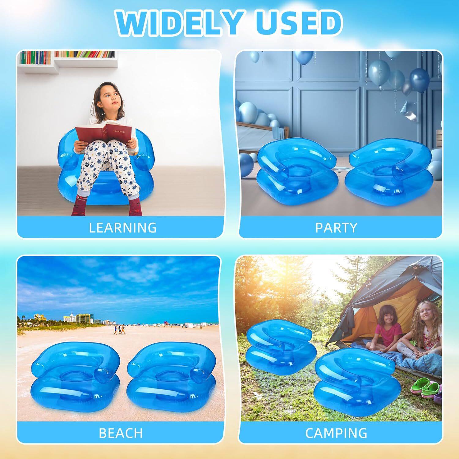 水上儿童漂浮神器透明充