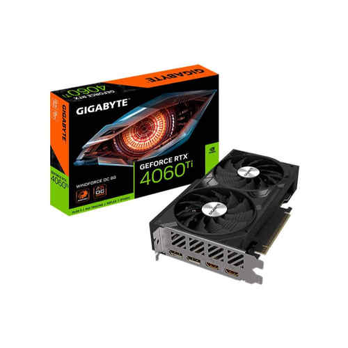技嘉 RTX4060Ti WINDFORCE OC 8G风魔4060游戏流畅电竞显卡