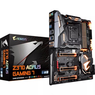AORUS 库存 Gigabyte Z370 LGA1151台式 机游戏主板 技嘉 Gaming