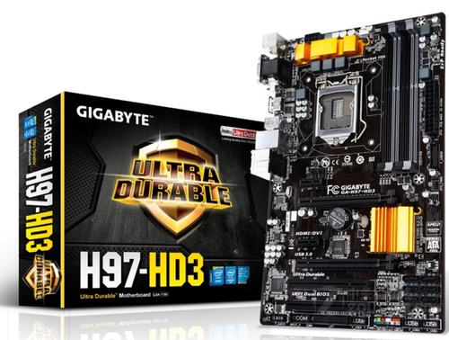 技嘉GA-H97-HD3台式机主板DDR3