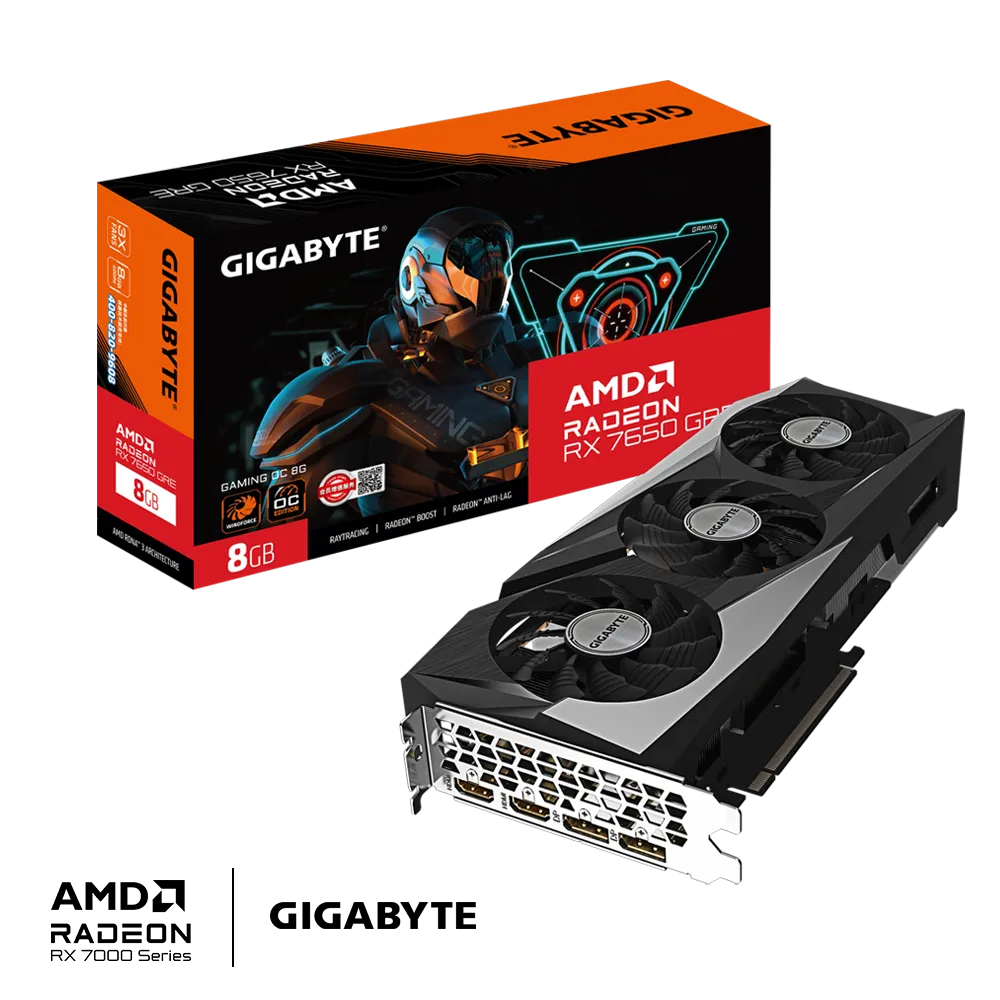 技嘉GV-R765GREGAMING OC-8GD魔鹰电竞显卡 散热 风大