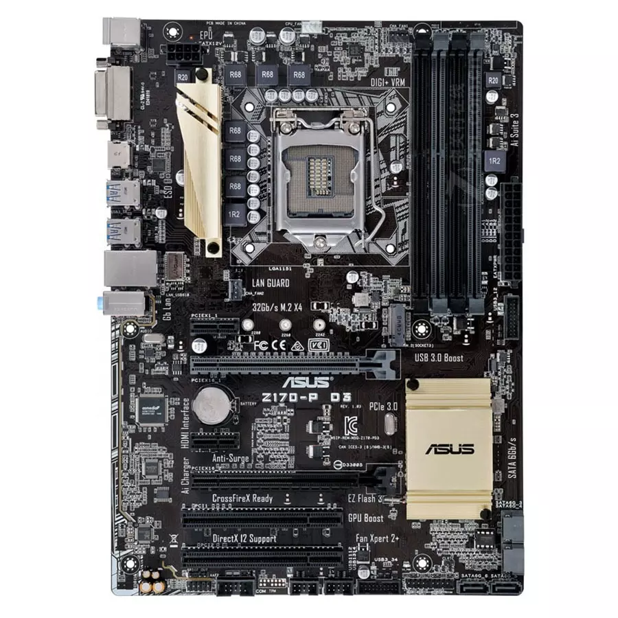 华硕Z170-PD3主板LGA1151