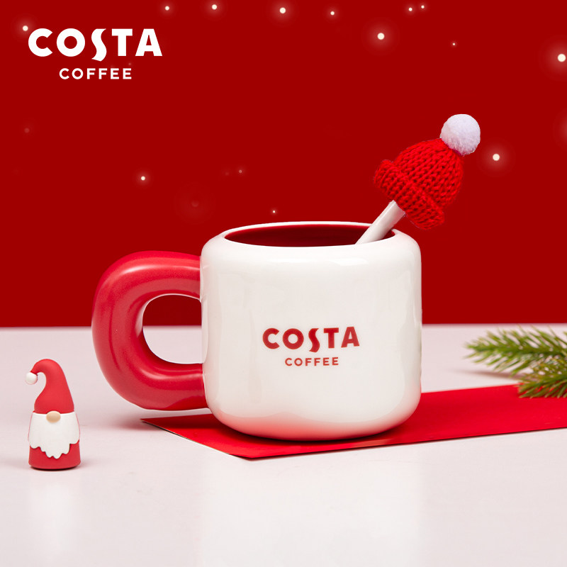 cs307圣诞款温暖雪趣陶瓷杯棒组合,餐饮具,马克杯,淘宝优惠券,粉丝福利购,淘宝优惠卷