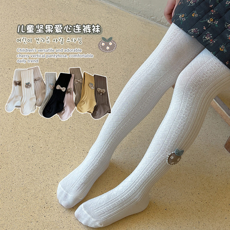 宝宝连裤袜2024秋新品棉