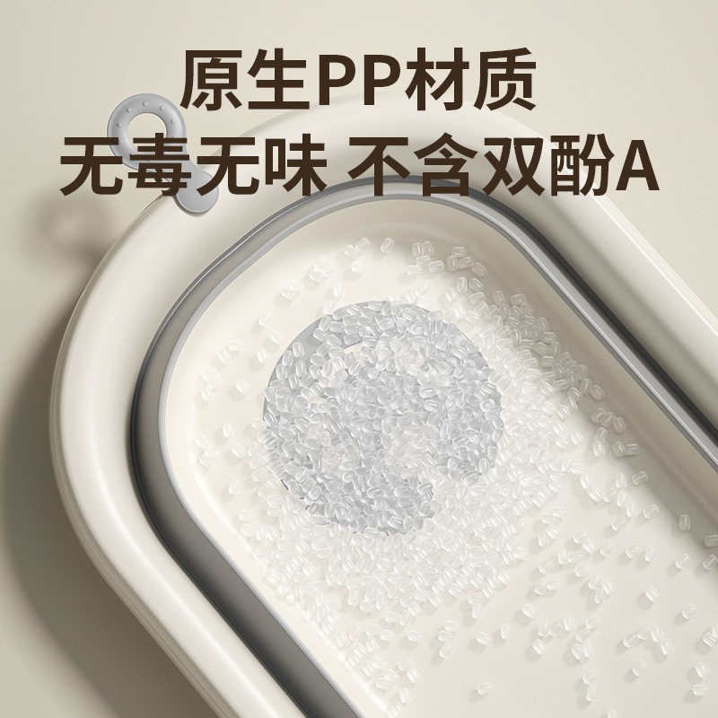 婴儿洗澡盆宝宝可坐躺幼