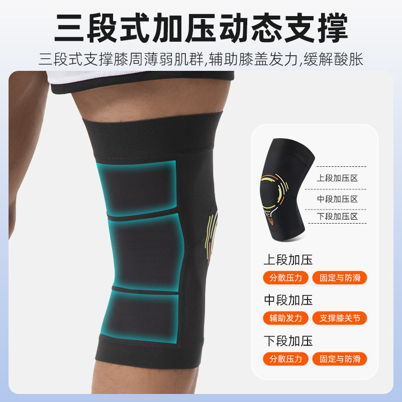 薄款加压支撑防护运动护