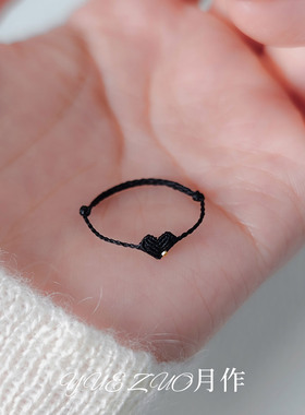 高级感食指戒小众设计甜酷风指环