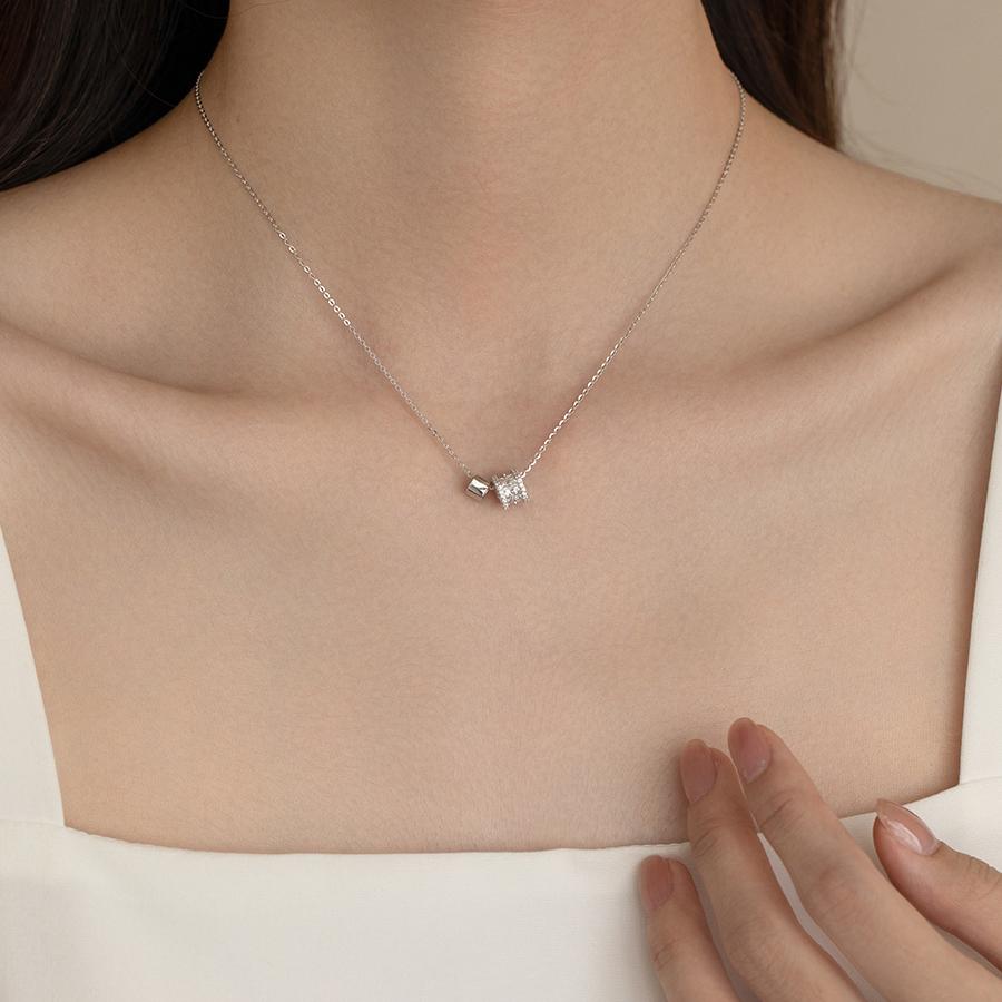 转运珠小蛮腰项链轻奢小众项链女