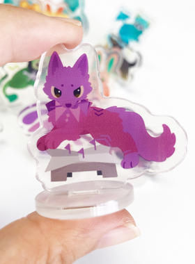 【16型人格】MBTI拟兽周边迷你小立牌INFP礼物intj职业测试ientp