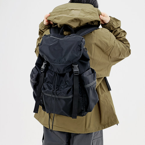 MYE山系双肩包多隔层收纳背包