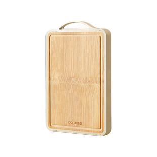 咚西双面整竹菜板防霉抗菌家用实木砧板厨房案板面板切菜水果粘板