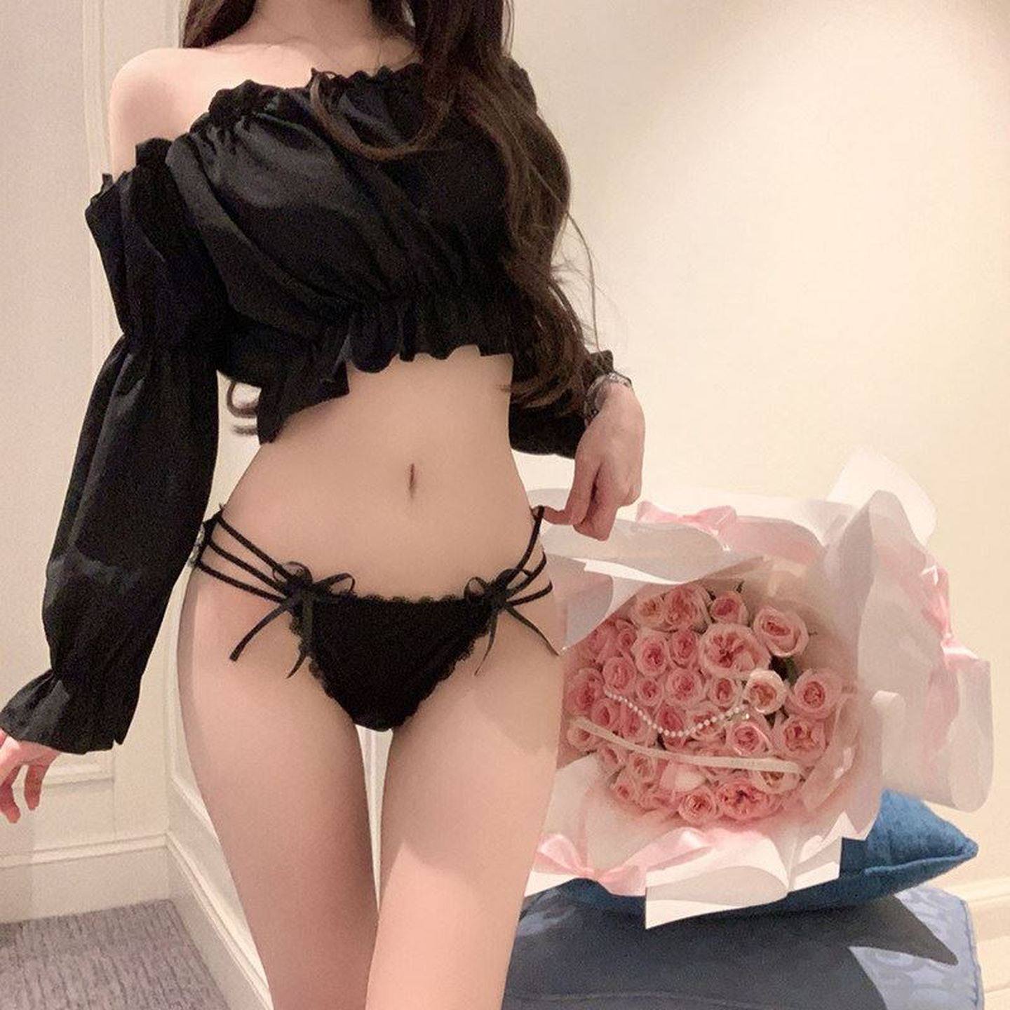 小心机女士绝美内裤女款蕾丝性感高级高颜值法式浪漫三角裤精致潮,女士内衣/男士内衣/家居服,女三角裤,淘宝优惠券,粉丝福利购,淘宝优惠卷