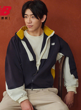New Balance NB官方26男款秋冬休闲百搭舒适梭织外套MJ6185IU