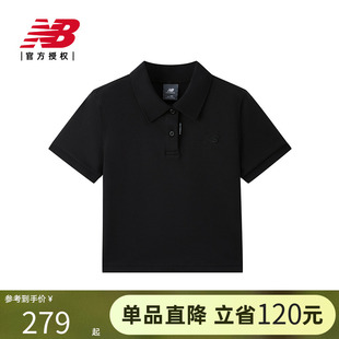 NB官方正品 NFF27032 25女休闲舒适百搭短袖 T恤POLO衫
