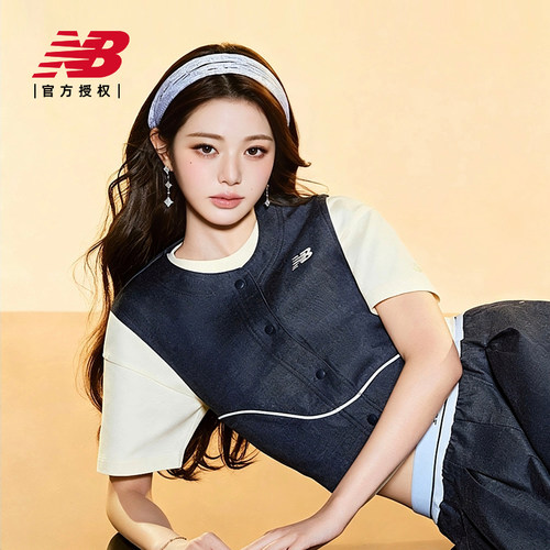 New Balance NB官方正品26新款女款百搭休闲简约短袖T恤WT61V4DW